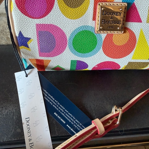 Dooney & Bourke Deco Geometric Crossbody Bag - Picture 2 of 7